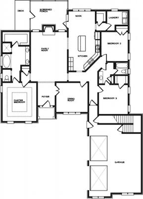 Home Plan - Main Level