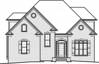 Home Plan - Front View