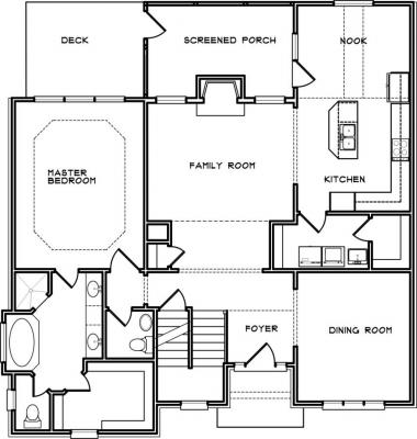 Home Plan - Main Level