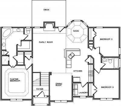 Home Plan - Main Level