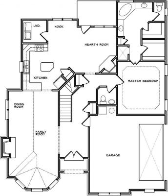 Home Plan - Main Level