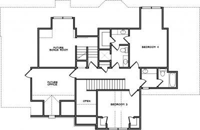 Home Plan - Second Level