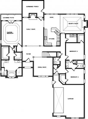 Home Plan - Main Level