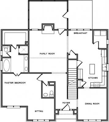 Home Plan - Main Level