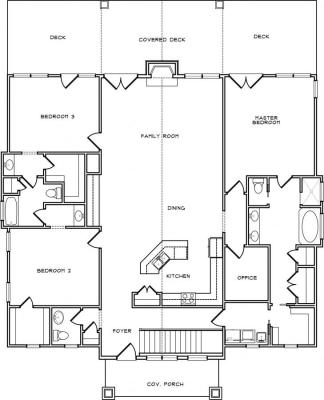 Home Plan - Main Level