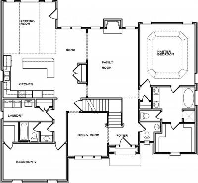 Home Plan - Main Level