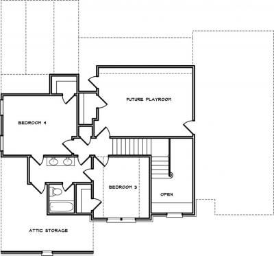 Home Plan - Second Level