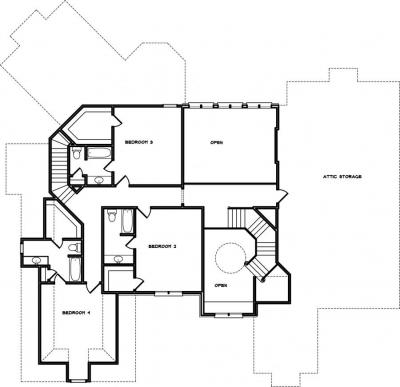 Home Plan - Second Level