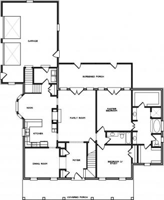 Home Plan - Main Level