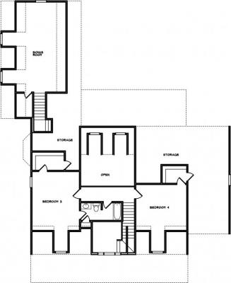 Home Plan - Second Level