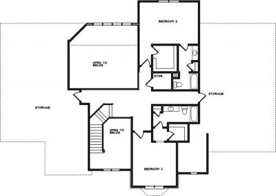 Home Plan - Second Level