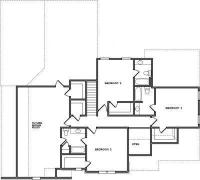 Home Plan - Second Level