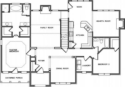 Home Plan - Main Level