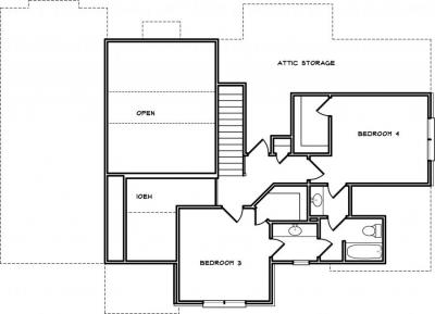 Home Plan - Second Level