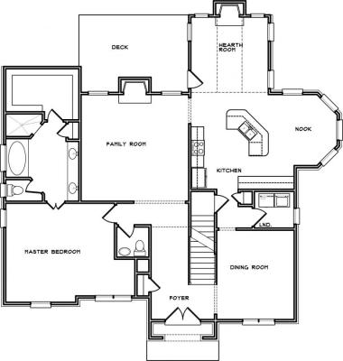 Home Plan - Main Level