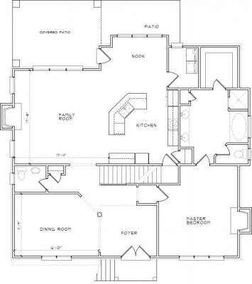 Home Plan - Main Level