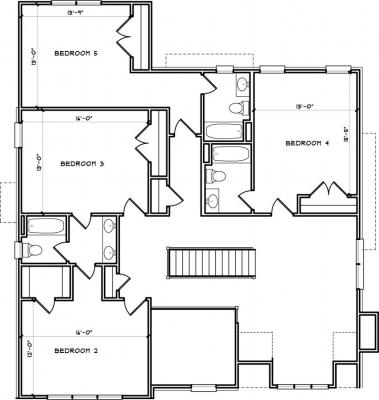 Home Plan - Second Level