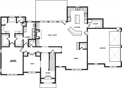 Home Plan - Main Level