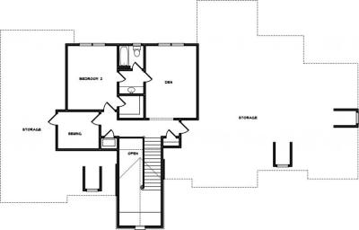 Home Plan - Second Level