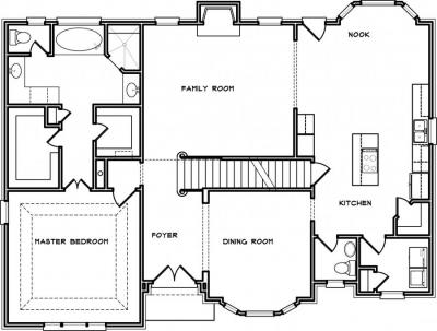 Home Plan - Main Level