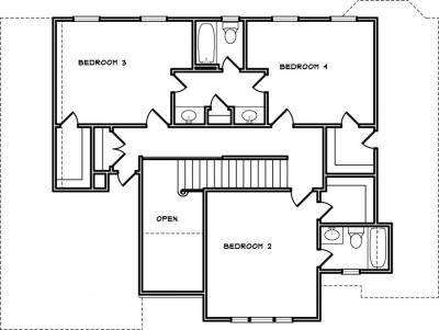 Home Plan - Second Level