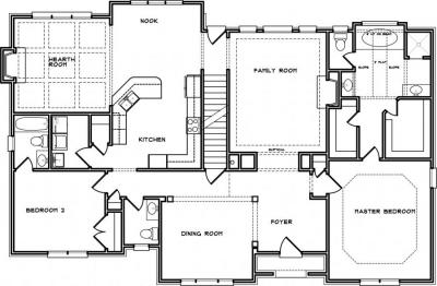 Home Plan - Main Level