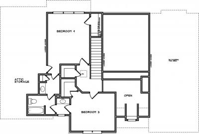 Home Plan - Second Level