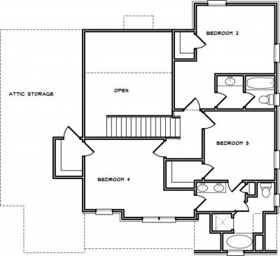 Home Plan - Second Level