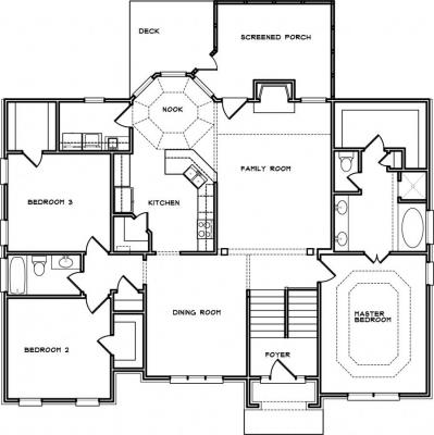 Home Plan - Main Level