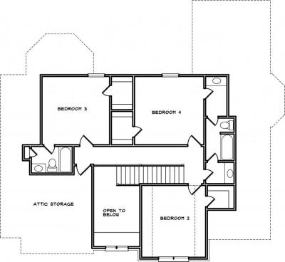 Home Plan - Second Level