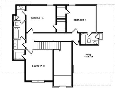 Home Plan - Second Level