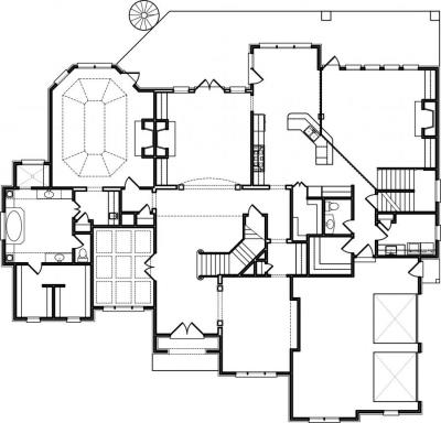 Home Plan - Main Level