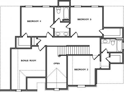 Home Plan - Second Level