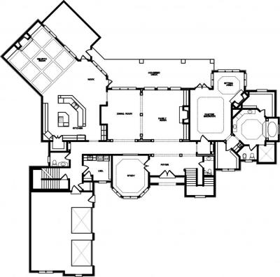 Home Plan - Main Level