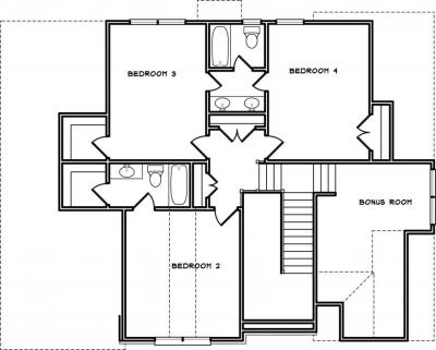 Home Plan - Second Level