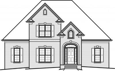 Home Plan - Front View