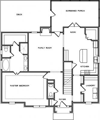 Home Plan - Main Level