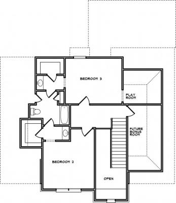 Home Plan - Second Level