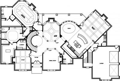 Home Plan - Main Level