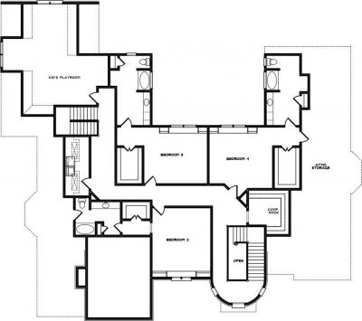 Home Plan - Second Level