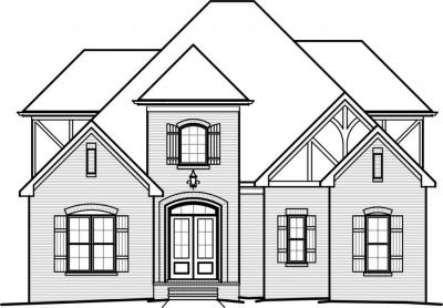 Home Plan - Front View