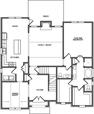 Home Plan - Main Level