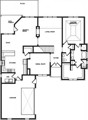 Home Plan - Main Level