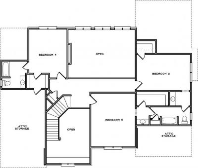 Home Plan - Second Level