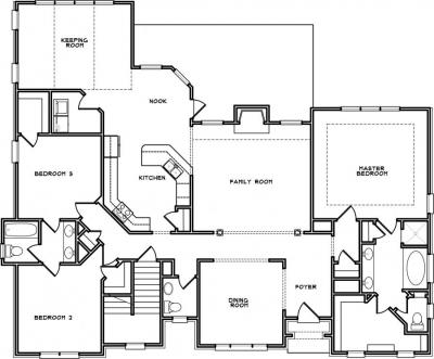 Home Plan - Main Level