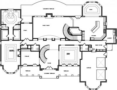 Home Plan - Main Level