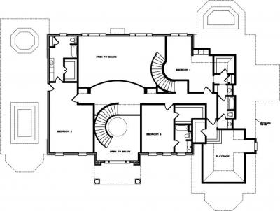 Home Plan - Second Level