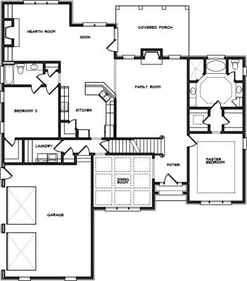 Home Plan - Main Level