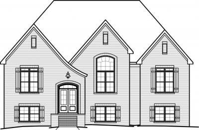 Home Plan - Front View