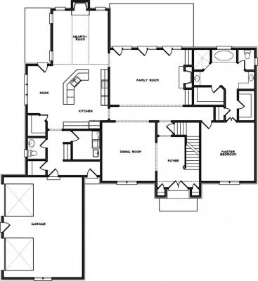 Home Plan - Main Level